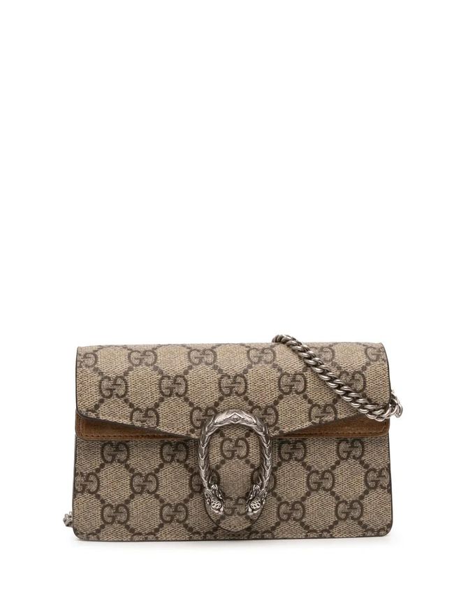 2016-2025 Mini GG Supreme Dionysus crossbody bag - Brown