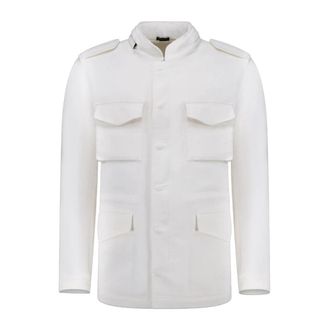 Autore Cotton Field Jacket - Heren - Zomerjassen - Wit - S - Katoen - Jassen