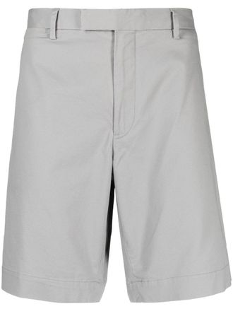 Polo Ralph Lauren high-waisted bermuda shorts - men - Elastane/Cotton - 36 - Grey
