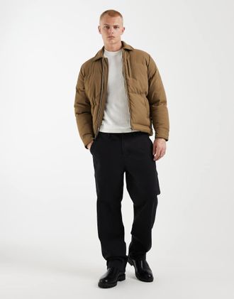 Redefined Rebel Piumino oversize squadrato color pietra-Grigio