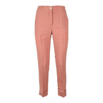 Semicouture broek - Dames - Slim Fit Broeken - Roze - M - Broeken