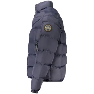 Napapijri Quilted Recycled Polyamide Down Jacket - Blue