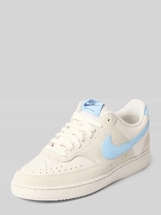Nike Sneaker mit Logo-Patch in Hellgrau, Gr&ouml;&szlig;e 37,5