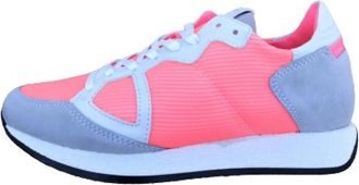 Philippe Model Monaco Vintage Sneakers - Dames - Sneakers - Veelkleurig - 40 EU - Katoen - Schoenen