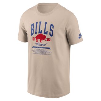 Nike Buffalo Bills Rewind Nike Mens NFL T-Shirt in Brown | N19905Y81V-Y1Q
