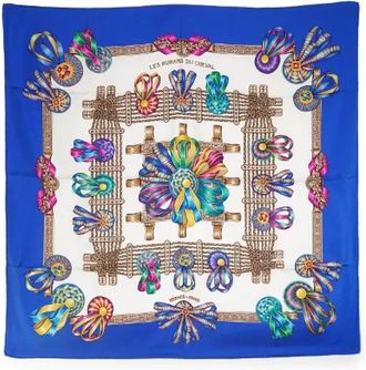 Hermès Pre-owned Scarves, female, Multicolor, Size: ONE SIZE Pre-owned Silk scarves