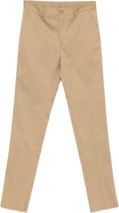 Etro Pantaloni con orlo sfilacciato - Verde