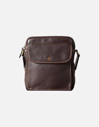 Lakeland Leather Womens Kelsick Reporter Bag - Brown - Size: ONE size