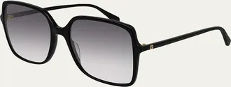 Gucci Square Acetate Sunglasses
