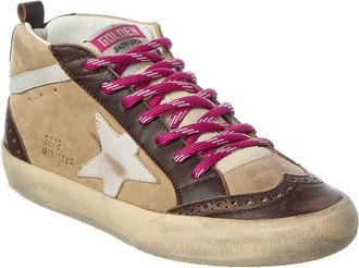 Golden Goose Midstar Suede & Leather Sneaker
