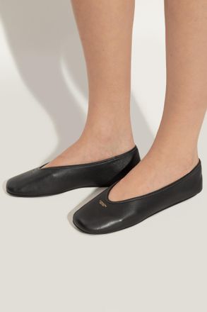 Coach Houston Ballet Flats, Womens, Black