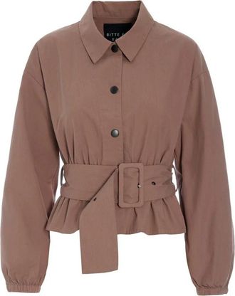 Bitte Kai Rand Jassen - Dames - Zomerjassen - Bruin - XL - Jassen
