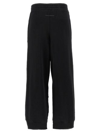 Maison Margiela Numeric Signature Logo Joggers - Black