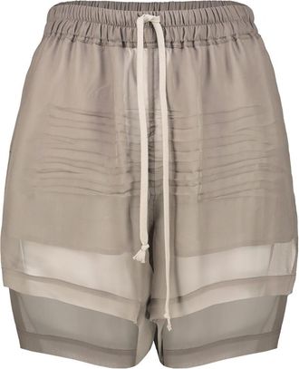 Rick Owens Hollywood Boxers In Silk