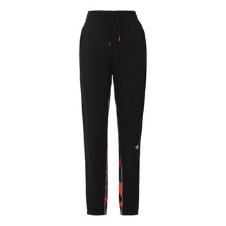 adidas originals Cny Pant New Year Stitching Printed Pants Mens Black GN5447