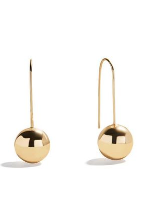 BaubleBar Silver Pisa Earrings in Gold at Nordstrom