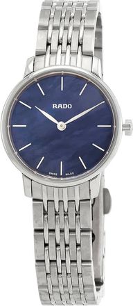 Rado Coupole Classic Quartz Blue Mother of Pearl Dial Ladies Watch R22897913