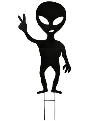 National Tree Company 38 Halloween Alien Garden Stake