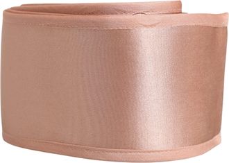 Dolce & Gabbana Womens Silk Satin Waist Belt Pink