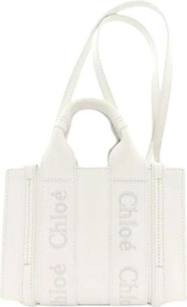 Chlo&eacute; Pre-owned Tote Bags, female, White, Size: ONE SIZE Pre-owned Tote Bag