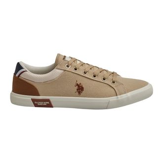 U.S.Polo Association U.s. Polo Assn., Schoenen, Heren, Beige, 44 EU, Leer, Casual sportieve sneakers voor heren