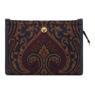 Etro Pegaso Arnica Pouch - female - Etro - Clutches - Multicolor - ONE SIZE - Bags