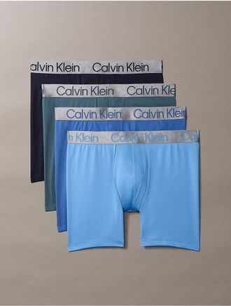 Calvin Klein Mens Chromatic 4-Pack Boxer Brief - Multi - XL