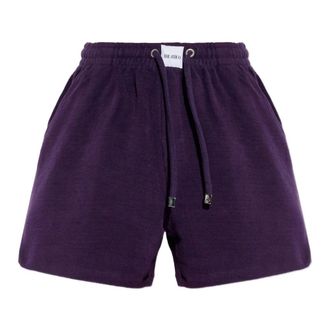 The Attico Casual Shorts, female, Purple, Size: XS Casual Shorts