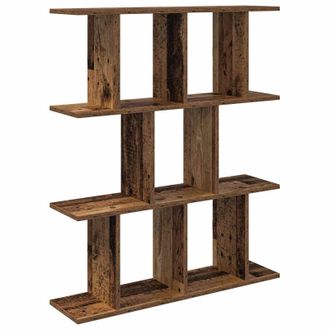 vidaXL Estante De Pared Madera Envejecida 102 X 20 X 96 Cm Vidaxl
