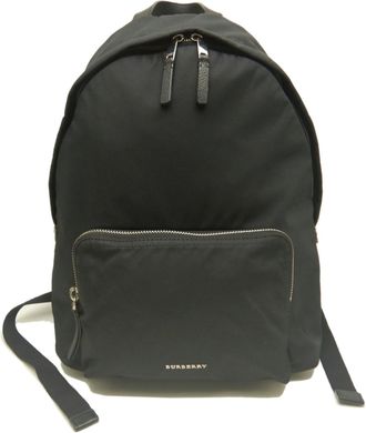 Burberry Black Nylon Backpack (Pre-Owned)