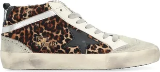 Golden Goose Sneakers, female, Multicolor, 6 UK, Mid Star Mid-Top Trainers