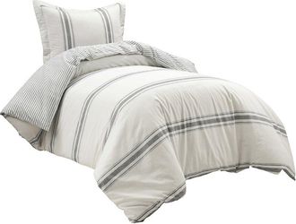 Lush D&eacute;cor 2Pc Farmhouse Back-To-Campus Duvet Cover Set