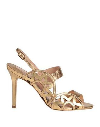 Gold & Rouge Sandals