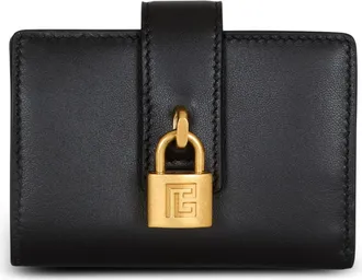 Balmain Pulse leather purse in Black at Nordstrom