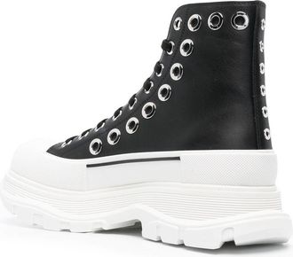 Alexander McQueen Tread Slick Boot - Black