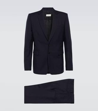 Dries Van Noten Single-breasted wool suit
