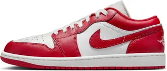 Nike Jordan Mens Air Jordan 1 Low Shoes in White | 553558-166