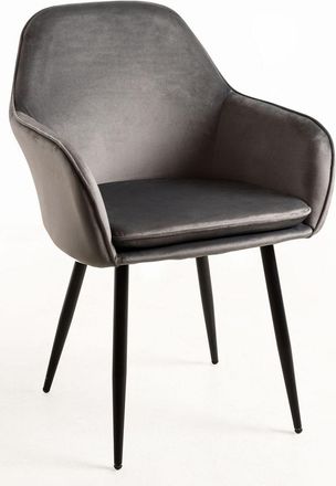 Regalos Miguel Regalos Miguel - Packs Sillas Comedor - Pack 2 Sillas Chic Black - Gris Oscuro