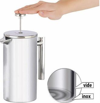 OEM Cafetera De &Eacute;mbolo De Doble Capa De 1,5 L