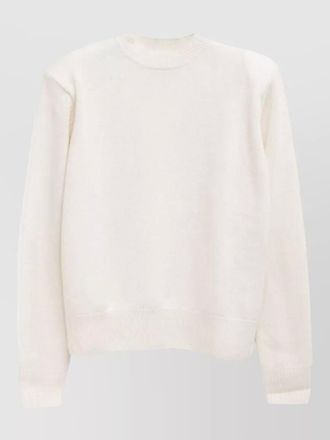 Frankie Shop merino wool cashmere crewneck sweater