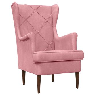 vidaXL Sill&oacute;n Rosa Terciopelo Vidaxl