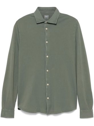 Fedeli Steve overhemd - Groen