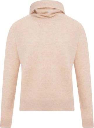 Fracomina Maglione Dolcevita - - Knitwear - Donna - Beige - S