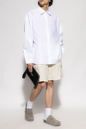 Dolce & Gabbana Linen Shirt, Mens, White