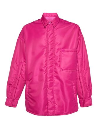 Valentino Garavani padded Rockstud shirt jacket - Pink