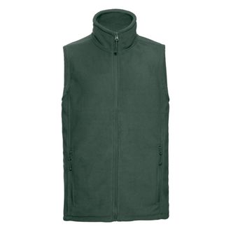 Russell Athletic Russell Heren Fleece Outdoor Gilet (Fles groen)