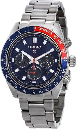 Seiko Prospex Speedtimer Chronograph Blue Dial Mens Watch SSC913P1