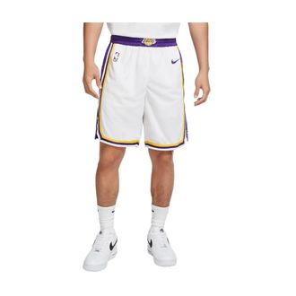 Nike Pantalones cortos Los Angeles Lakers NBA Swingman - Sport - Hombre - Blanco - 2XL