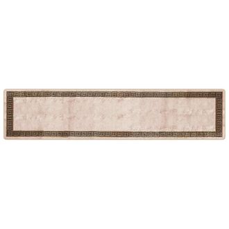 vidaXL Pasillo De Alfombra Marsa Negro 80 X 350 Cm Poli&eacute;ster Y Pvc Vidaxl