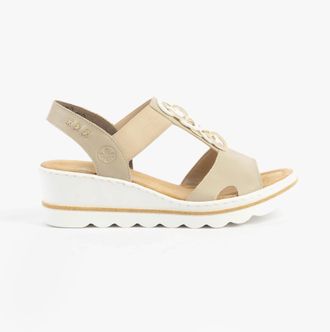 Rieker 67498-62 Dames Sandalen Beige